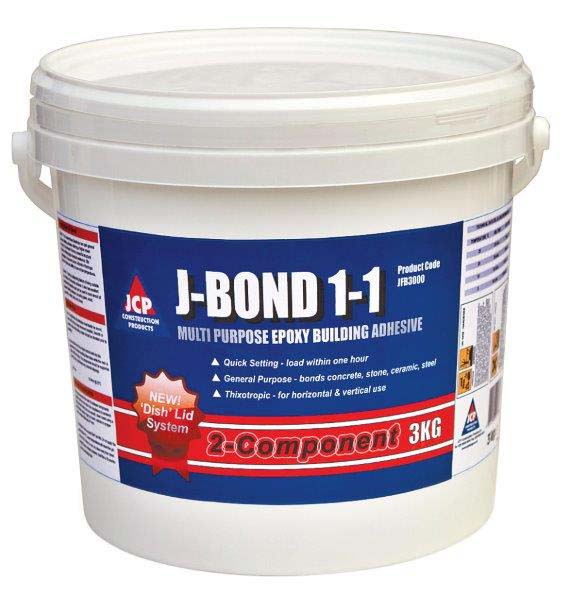 JCP JFB3000  J-Bond  3 kg Pail Gen Purpose Construction Adhesive